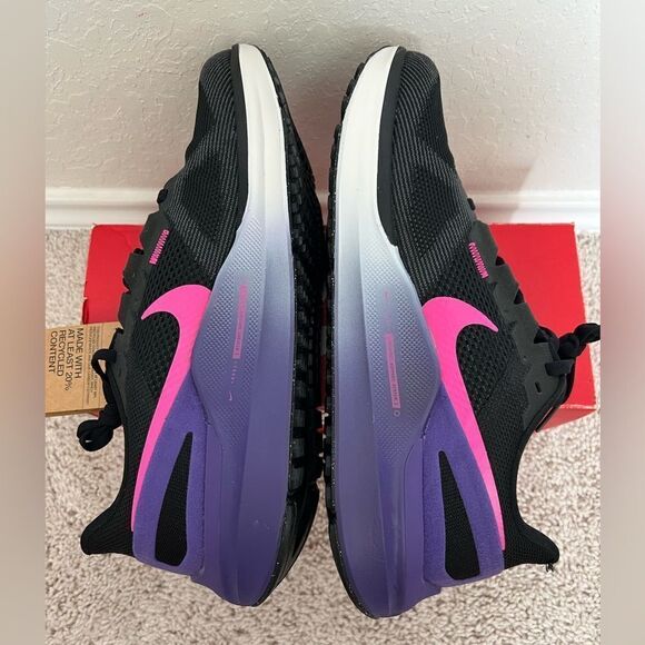 Nike Structure 25 Black Anthracite Field Purple Laser Fuchsia main image 5